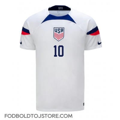 Forenede Stater Christian Pulisic #10 Hjemmebanetrøje VM 2022 Kortærmet